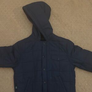 Vissla Cronkite Il Boys Hooded Jacket Size:S Color:Navy